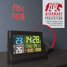 Carica l'immagine nel visualizzatore di Gallery, CSL - Stazione meteorologica Wireless con Display a Colori e LED, TYP 2 - Ilgrandebazar