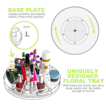 Carica l'immagine nel visualizzatore di Gallery, Organizzatore di trucco, espositore cosmetico Rotating Organizer, Trasparente