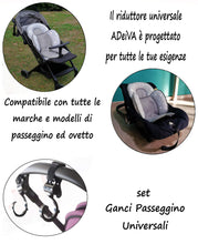 Carica l'immagine nel visualizzatore di Gallery, Riduttore Passeggino Universale per Ovetto Neonato Seggiolone Culla e... - Ilgrandebazar