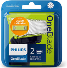 Carica l'immagine nel visualizzatore di Gallery, Philips QP220/50 OneBlade Lama di Ricambio, Confezione da 2 Pezzi