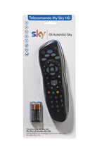 Carica l'immagine nel visualizzatore di Gallery, Telecomando MySKY, Comprensivo di 2 Batterie Duracell, Funziona con My Nero - Ilgrandebazar