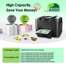Carica l'immagine nel visualizzatore di Gallery, JARBO 540 541 Cartucce Compatibili Canon PG-540 XL CL-541 1 Nero,1 colore - Ilgrandebazar