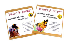 Carica l'immagine nel visualizzatore di Gallery, Twin Pack di Britten and James Wildflower per api e farfalle della RHS... - Ilgrandebazar