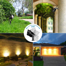 Carica l'immagine nel visualizzatore di Gallery, MEIKEE 15 LED Faretti Solari, Impermeabile IP66 Faretto per Luce Calda - Ilgrandebazar