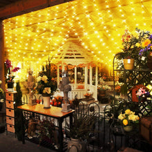 Carica l'immagine nel visualizzatore di Gallery, Tenda Luminosa Natale 3m * 300 LED Luci Impermeabile IP65 con 8... - Ilgrandebazar