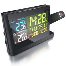 Carica l'immagine nel visualizzatore di Gallery, CSL - Stazione meteorologica Wireless con Display a Colori e LED, TYP 2 - Ilgrandebazar
