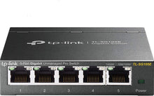 Carica l'immagine nel visualizzatore di Gallery, TP-Link TL-SG105E Switch 5 Porte RJ45 Gigabit 10/100/1000 Mbps, 5 Porte, nero - Ilgrandebazar
