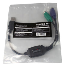 Carica l'immagine nel visualizzatore di Gallery, Perixx peripro-401 PS2 a USB - adattatore per Addattatore PS2 e USB, Nero - Ilgrandebazar