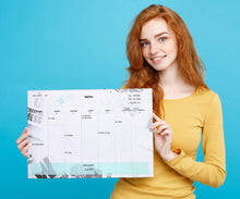 Carica l'immagine nel visualizzatore di Gallery, Planner Settimanale da Tavolo - Organizer A3 43x30 a A3, Creative Mess