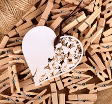 Carica l'immagine nel visualizzatore di Gallery, ABSOFINE 328 Feet Juta mollette in Legno Naturale con 100PCS Carta Marrone - Ilgrandebazar