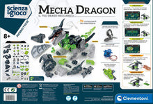 Carica l'immagine nel visualizzatore di Gallery, Clementoni Science &amp; Play-Mecha Dragon Robot Scienza e Gioco Robotics Giocco Educativo ed Interattivo, Multicolore, 19170