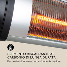 Carica l'immagine nel visualizzatore di Gallery, blumfeldt Rising Sun - Irradiatore di Calore, Riscaldamento ad - Ilgrandebazar