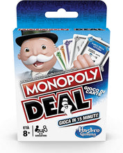 Carica l'immagine nel visualizzatore di Gallery, Hasbro Monopoly Deal (Gioco di Carte, Versione in Italiano), E3113103