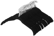 Carica l'immagine nel visualizzatore di Gallery, AmazonBasics - Gruccia in velluto per abiti e camicie, 50 50 pezzi, Nero - Ilgrandebazar
