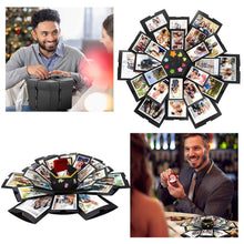 Carica l'immagine nel visualizzatore di Gallery, WisFox Explosion Box, Creativo Fai Da te a Sorpresa Esplosione Regalo Nero - Ilgrandebazar