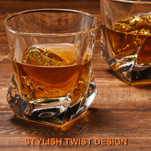 Carica l'immagine nel visualizzatore di Gallery, Cooko Bicchiere di whisky, Set Vetro in Cristallo Bicchieri da whisky - Ilgrandebazar