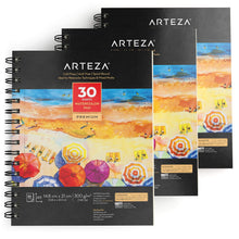 Carica l'immagine nel visualizzatore di Gallery, Arteza Blocco Disegno Acquerello A5 (14.8 x 21 cm), Set - Ilgrandebazar