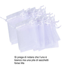 Carica l'immagine nel visualizzatore di Gallery, Wolfteeth 100pz Sacchetti Regalo Caramella Organza Borse per Bianco