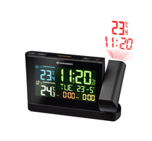 Carica l'immagine nel visualizzatore di Gallery, BRESSER, Stazione meteorologica Colour, con Display a 16.8x10.5x4.1 cm, Nero - Ilgrandebazar
