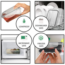 Carica l'immagine nel visualizzatore di Gallery, Homemaid Living Contenitori in Plastica di Alta qualità, 7 Pezzi, 7 pezzi - Ilgrandebazar