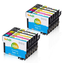 Carica l'immagine nel visualizzatore di Gallery, Gohepi 163XL Cartucce Compatibili Epson 16 4 Nero/2 Ciano/2 Magenta/2 Giallo - Ilgrandebazar
