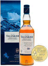 Carica l'immagine nel visualizzatore di Gallery, Talisker 10 Anni Single Malt Scotch Whisky, Astucciato - 700 ml