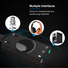 Carica l'immagine nel visualizzatore di Gallery, Scheda Audio Usb, TechRise Esterna con Adattatore Usb c Black - Ilgrandebazar