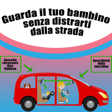 Carica l'immagine nel visualizzatore di Gallery, Specchietto Retrovisore Bambini|Specchio Auto... - Ilgrandebazar