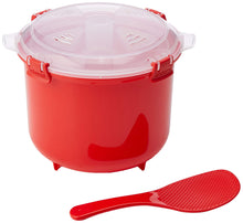Carica l'immagine nel visualizzatore di Gallery, Sistema Cuociriso, Colore Rosso 2.6 L,