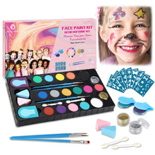 Carica l'immagine nel visualizzatore di Gallery, Truccabimbi Kit Trucchi Carnevale Bambini Colori Trucco - Ilgrandebazar