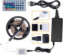 Carica l'immagine nel visualizzatore di Gallery, LED Striscia 5M RGB 5050,Duractron led striscia 150 led per Natale,Feste, Decorazioni.(Non Impermeabile)