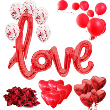 Carica l'immagine nel visualizzatore di Gallery, Set di Decorazioni per San Valentino XXL 2020 - 31 Pezzi - Decorazione per... - Ilgrandebazar