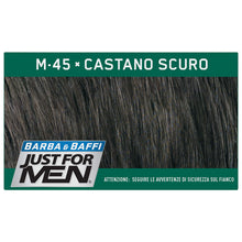 Carica l'immagine nel visualizzatore di Gallery, Just for Men Barba &amp; Baffi, M45 - Castano Scuro, Gel – Scuro - Ilgrandebazar