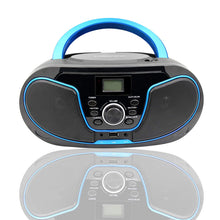Carica l'immagine nel visualizzatore di Gallery, LONPOO Radio Portatile Boombox, Lettore CD / MP3 Bambini con USB, Nero 1 - Ilgrandebazar