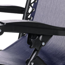Carica l'immagine nel visualizzatore di Gallery, AmazonBasics - Sedia a gravità zero, Blu - Ilgrandebazar