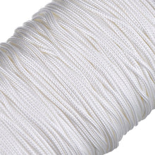 Carica l'immagine nel visualizzatore di Gallery, Xutong, Rocchetto di filo intrecciato bianco, 99,7 m, cordoncino Bianco