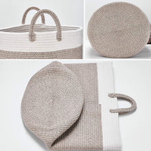 Carica l'immagine nel visualizzatore di Gallery, Cestello Portaoggetti in Quantità confezioni articolo: 1., Bianco Grigio - Ilgrandebazar