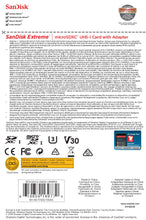 Carica l'immagine nel visualizzatore di Gallery, SanDisk Extreme Scheda di Memoria microSDXC da 64 GB e Adattatore SD 64