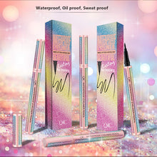 Carica l'immagine nel visualizzatore di Gallery, Onlyoily Eyeliner waterproof, eyeliner liquido nero, 2 - Ilgrandebazar