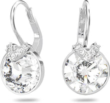 Carica l'immagine nel visualizzatore di Gallery, Swarovski Orecchini Bella V, Cristallo Bianco, Rodiati, da Donna