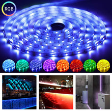 Carica l'immagine nel visualizzatore di Gallery, OUSFOT LED Striscia 5M RGB 150 LED, Strisce 5050 per Led - Ilgrandebazar