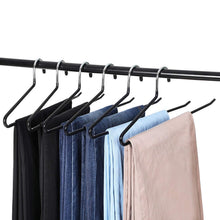 Carica l'immagine nel visualizzatore di Gallery, SONGMICS 20 Pezzi - Nero Metallo Pantaloni Gancio Grucce in 20 Pezzi, - Ilgrandebazar