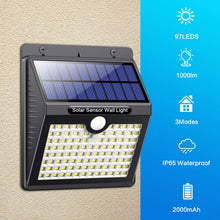 Carica l'immagine nel visualizzatore di Gallery, Luce Solare Led Esterno, [Super Luminoso-1000 lumen] Pxwaxpy 97 LED... - Ilgrandebazar