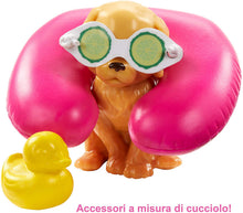 Carica l'immagine nel visualizzatore di Gallery, Barbie- Wellness Playset Spa con Bambola e Accessori Giocattolo per Bambini 3+ Anni, Multicolore, GJG55