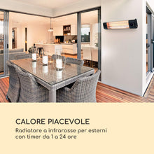 Carica l'immagine nel visualizzatore di Gallery, blumfeldt Silver Bar 2000 - Radiatore a Infrarossi, Lampada 2000 Watt - Ilgrandebazar