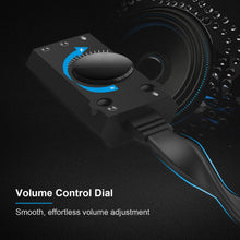 Carica l'immagine nel visualizzatore di Gallery, Scheda Audio Usb, TechRise Esterna con Adattatore Usb c Black - Ilgrandebazar