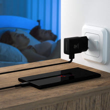 Carica l'immagine nel visualizzatore di Gallery, HyperWimo Caricabatteria Spina USB + Cavo Type C Fast Charge Adattatore Nero - Ilgrandebazar