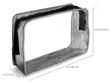 Carica l'immagine nel visualizzatore di Gallery, MyGadget Busta Trasparente da Viaggio per Aereo - Beauty Size L, - Ilgrandebazar