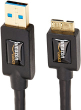 Carica l'immagine nel visualizzatore di Gallery, AmazonBasics - Cavo USB 3.0 A maschio / Micro B (0,9 m)