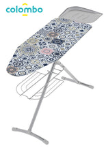Carica l'immagine nel visualizzatore di Gallery, Colombo ASSE da Stiro 120x44 cm, Grigio Extra Large, Metallizzato - Ilgrandebazar